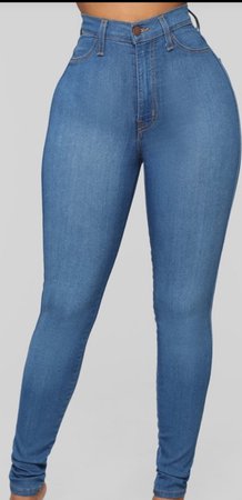 Classic High waisted skinny jeans- FashionNova