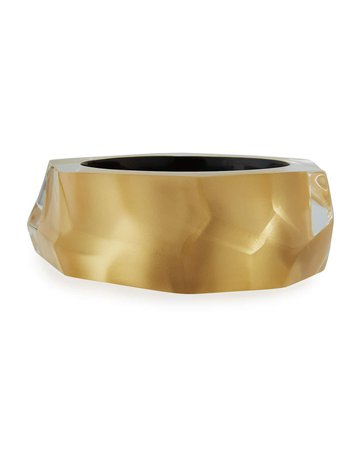 Alexis Bittar Faceted Lucite Bangle