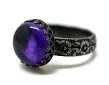 Purple Gothic Ring