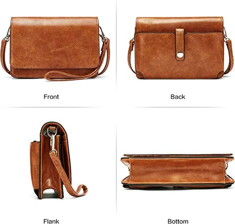 Amazon.com: BROMEN Crossbody Bags for Women Small Cell Phone Shoulder Bag Wristlet Wallet Clutch Brown : Clothing, Shoes & Jewelry