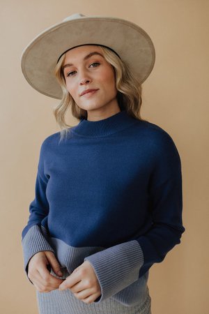 Bluebird Colorblock Sweater – Henly