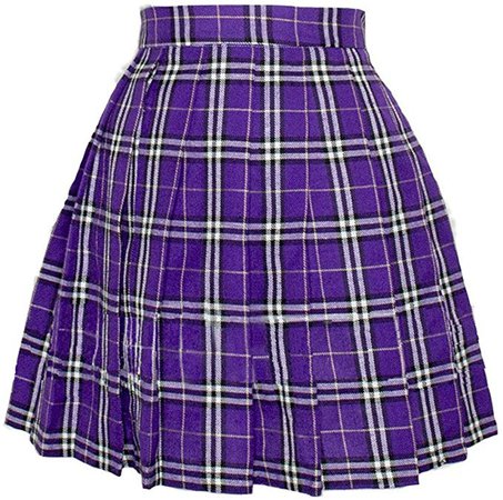 Amazon.com: Girl's Japan School Plain Solid Pleated Costumes Skirts (M,Dark grey): Clothing