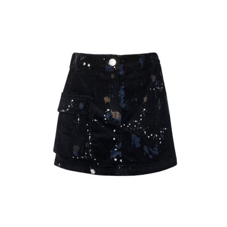 Corduroy Skirt London Blue | Paade