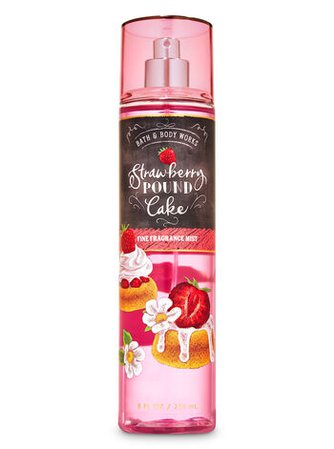 Strawberry Pound Cake Fine Fragrance Mist | Bath & Body Works