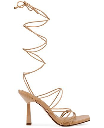 Wild Pair Eross Lace-Up Dress Sandals, Created for Macy's & Reviews - Sandals - Shoes - Macy's