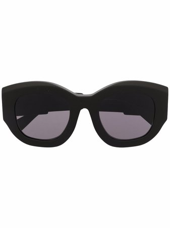 Kuboraum B5 oversized round-frame sunglasses - FARFETCH