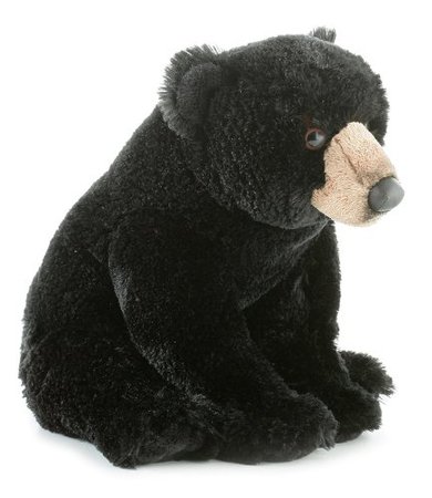 Aurora Blackstone Black Bear Flopsie Plush Stuffed Animal 12", Animals & Figures - Amazon Canada