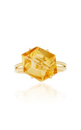 18K Gold Citrine Ring by MISUI | Moda Operandi