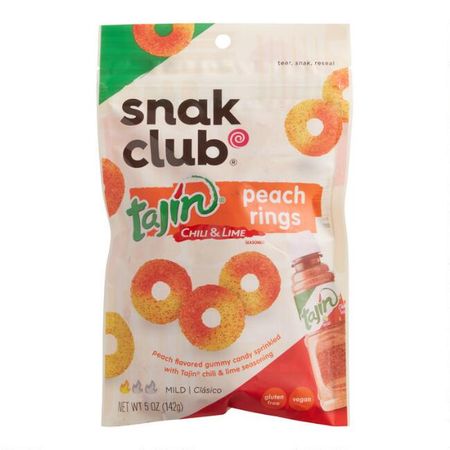 Snak Club Tajin Chili and Lime Peach Rings | World Market