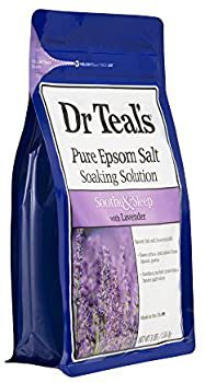 Amazon.com: Dr Teal's Epsom Salt Soaking Solution, Soothe & Sleep, Lavender, 3lbs : Everything Else