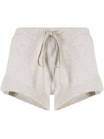 Rick Owens drawstring-waist Knitted Shorts - Farfetch