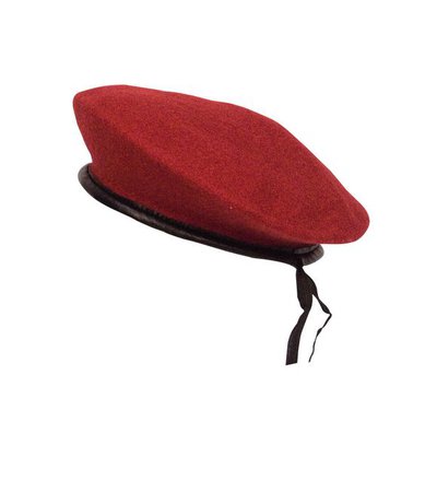 red beret hat