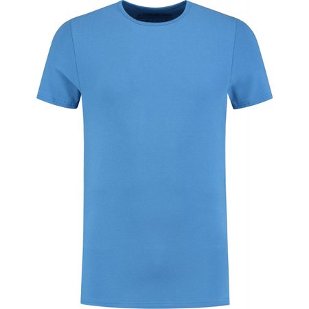 Perfect sky blue crew neck T-shirt (crew) ShirtsofCotton SOC.01.01.55