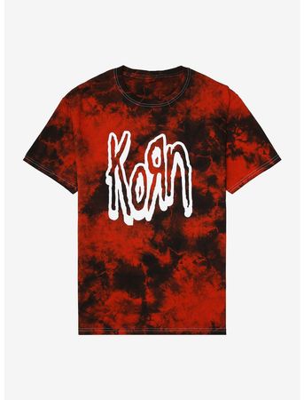 Korn Logo Tie-Dye T-Shirt | Hot Topic