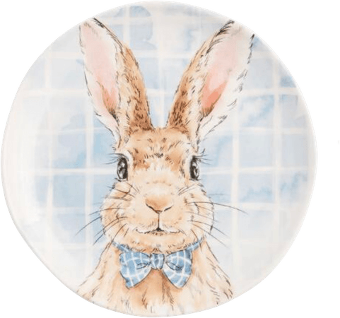 bunny plate
