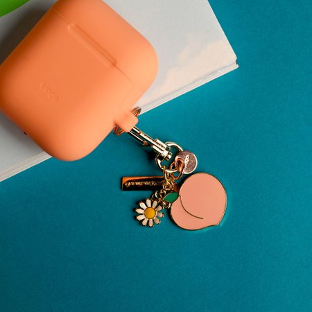 [Must Have Items - 4 Sets] AirPods Case + Dust Guard + Secure Fit + Keyring — elago