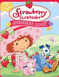 strawberry shortcake coloring book