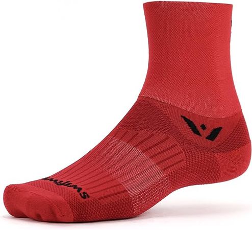 Amazon.com: Swiftwick ASPIRE FOUR Trail Running & Cycling Socks, (Red, X-Large) : Clothing, Shoes & Jewelry