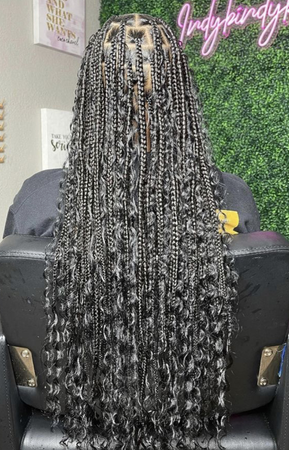 goddess braids
