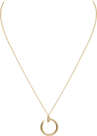 CRB7224512 - Juste un Clou necklace - Yellow gold, diamonds - Cartier
