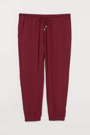 H&M+ Pull-on Pants - Red