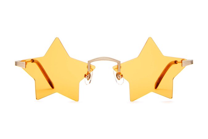 Emma Chamberlain x Crap® Eyewear | The Star Child Orange Tint Sunglasses