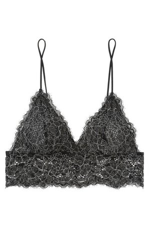 Cosabella | Pret-A-Porter metallic stretch-lace soft-cup bra | NET-A-PORTER.COM