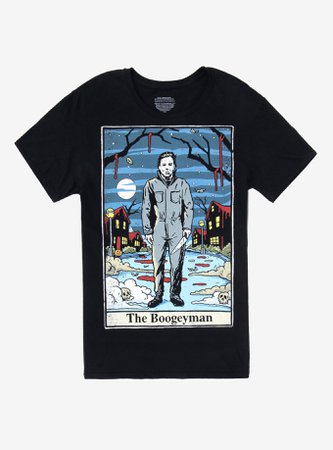Halloween Michael Myers The Boogeyman Tarot T-Shirt