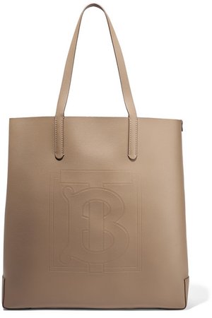 Burberry | Debossed textured-leather tote | NET-A-PORTER.COM