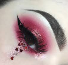 valentines day makeup hearts - Google Search