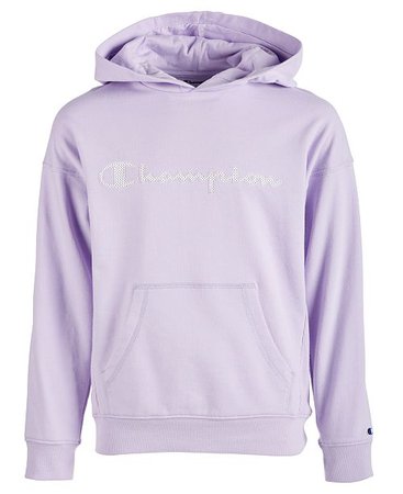 champions lilac hoodie