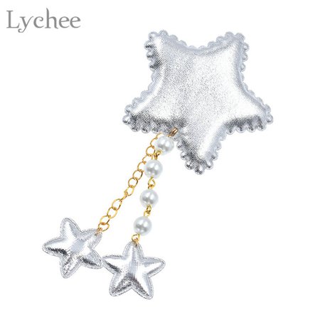 Lychee Lolita Girl Plush Star Hair Clip Cute Lovely Colorful Headwear Fashion Women Children Hair Clips Gifts Crafts-in Hair Accessories from Mother & Kids on Aliexpress.com | Alibaba Group