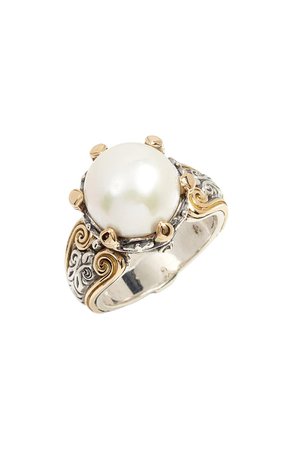 Konstantino Hermione Cultured Pearl Statement Ring | Nordstrom