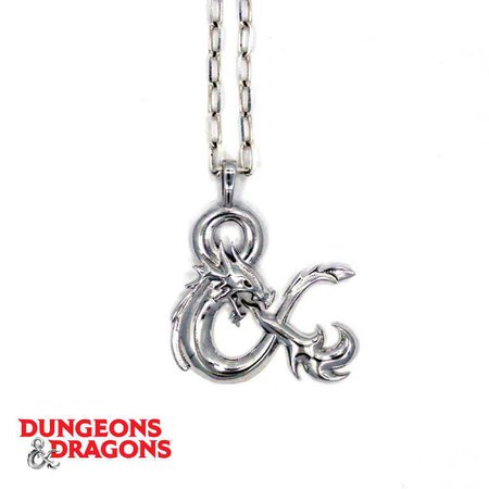 Dungeons & Dragons Ampersand Logo Pendant – HAN CHOLO