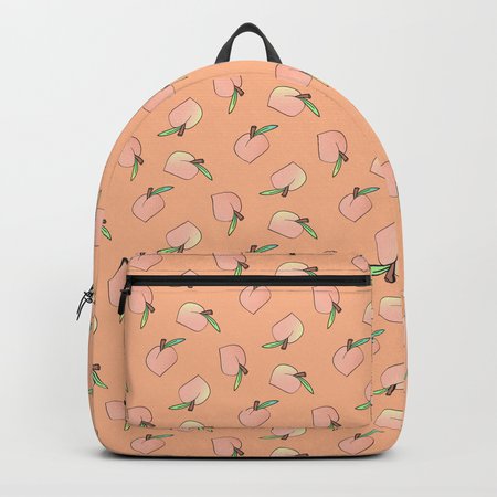 Peach Backpack