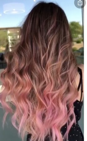 pink ombre hair