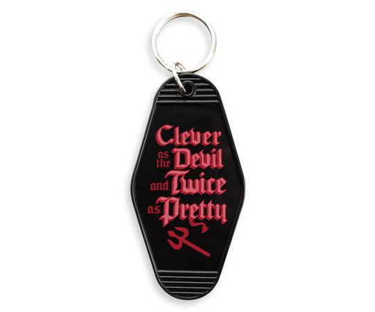 Clever Devil Motel Keychain - Femfetti
