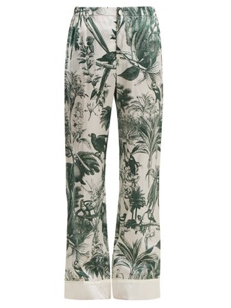 Etere floral-print cotton-blend trousers | F.R.S – For Restless Sleepers | MATCHESFASHION.COM US