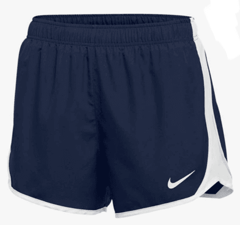 Nike navy tempo shorts