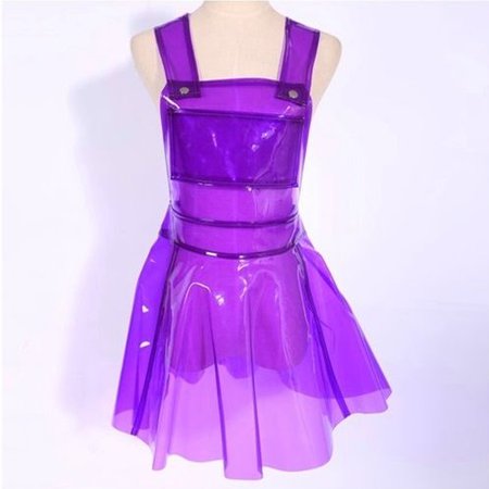 PVC Neon Colored Overall Dress from Sugarless Tokki 1