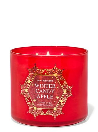 Winter Candy Apple 3-Wick Candle | Bath and Body Works