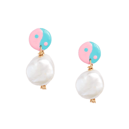 Trippy Yin Yang Earrings – Susan Alexandra