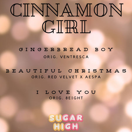 Sugar High Cinnamon Girl Christmas Album Track List