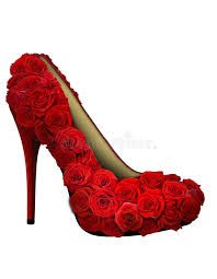 red rose shoes for women - Google Search