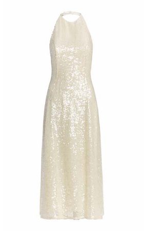 Lucille Sequined Midi Dress By Markarian | Moda Operandi