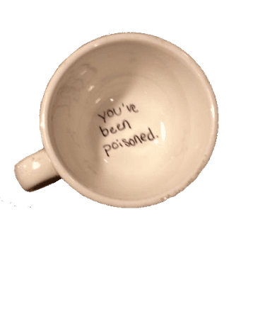 poisoned mug