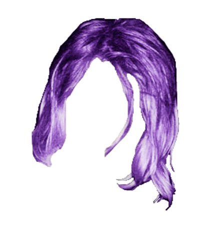 purple long hair men’s