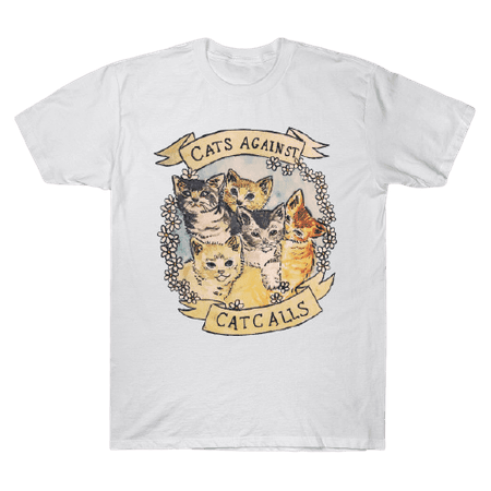 TeePublic - Cats against cat calls T-Shirt
