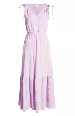 Caslon® Sleeveless Smocked Maxi Dress | Nordstrom
