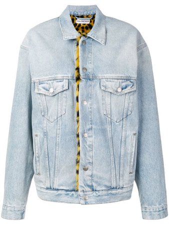 Balenciaga oversized denim jacket $2,190 - Buy SS19 Online - Fast Global Delivery, Price